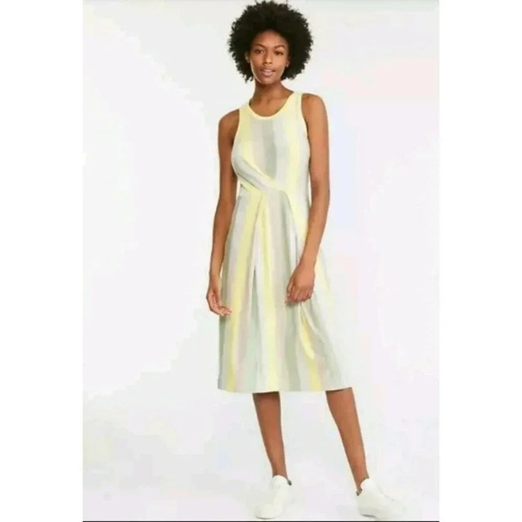 Lou & Grey Dresses & Skirts - Lou & Grey for LOFT size S  Color Block Striped Maxi Dress multicolor women's